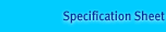 Specification Sheet
